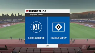 Karlsruher SC vs Hamburger SV (06/08/2023) Bundesliga 2 FIFA 23