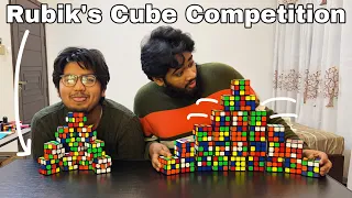 “28 Rubik’s Cubes” Vs “10 Rubik’s Cubes” 🤬