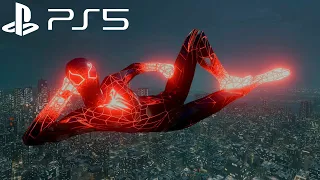 Spider-Man Miles Morales - Programmable Matter Suit Free Roam Gameplay (4K 60FPS Performance RT)