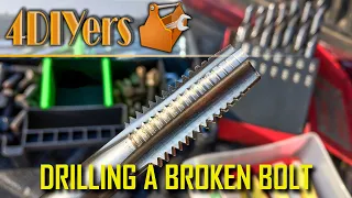 How to Drill Out a Broken Bolt or Stud