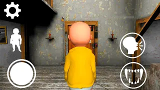 Escaping As The Baby In Yellow In Granny Door Escape