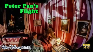 Peter Pan's Flight On Ride Low Light 4K POV Magic Kingdom Walt Disney World 2023 03 12