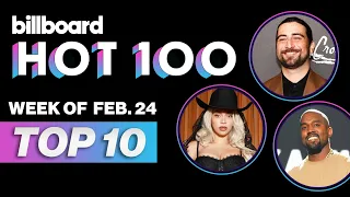 Hot 100 Chart Reveal: Feb 24th | Billboard News