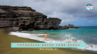 Hiking to Papakolea Green Sand Beach - Big Island, Hawaii