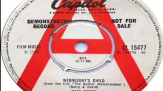 Matt Monro   Wednesday's Child 1966