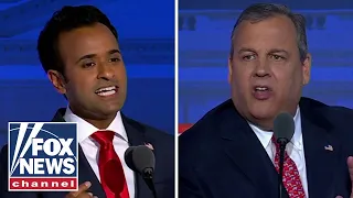 Vivek Ramaswamy, Chris Christie exchange jabs: 'Bought and paid for'