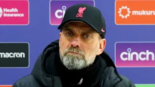 'This will NOT be season in history books, NO movies about it' | Jurgen Klopp | Palace 0-0 Liverpool