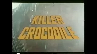 Killer Crocodile (1989) - trailer (PL)
