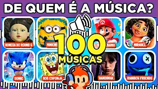 🏃‍♂️🎵 ADIVINHE O DESENHO OU FILME PELA MÚSICA | MARATONA MACAQUIZ #desafiomusical #adivinheamusica