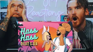 Hass Hass (Official Video) Diljit X Sia REACTION!!!