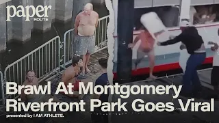 Viral Montgomery Riverfront Brawl Ends With Multiple Arrests | Paper Route Clip
