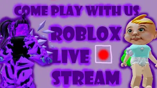 Come Play ROBLOX With Me! (Live)