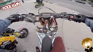 KTM Supermoto Dies in Traffic