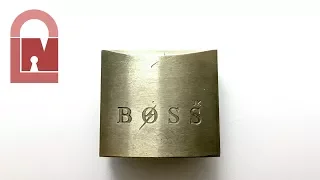 (377) BOSS Shackle-less (by Design!) Ladder Lock Picked