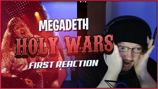 Megadeth Reaction - Holy Wars The Punishment Due