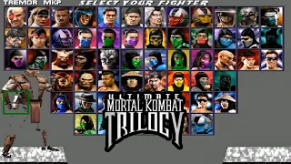 Ultimate Mortal Kombat Trilogy - Tremor (MKP) Full Playthrough