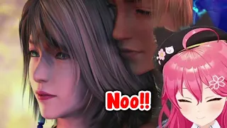 Miko can't hold back her tears watching FFX's ending scene