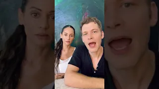 Daniel Gillies interrupts Joseph Morgan's instagram live 03/10/21