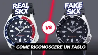 Seiko SKX Originale contro Falso: 10 differenze