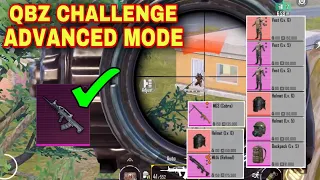 Metro Royale Play With QBZ In Advanced Mode | METRO ROYALE MODE PUBG