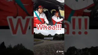 when kimi and antonio did a lap of the nordschleife 😮😱😂 #shorts Credits f1