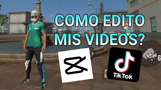 COMO EDITO MIS VIDEOS DE FREE FIRE PARA TIKTOK 2022