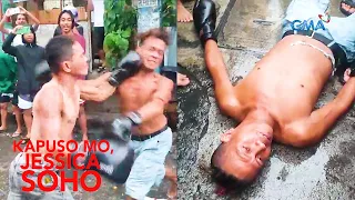 LALAKI SA PASAY CITY, NAPURUHAN SA BOXING SA LANSANGAN! | Kapuso Mo, Jessica Soho