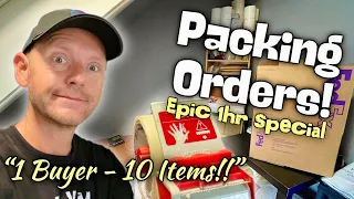 One Buyer Bought 10 Different Items!! | ASMR | Packaging eBay Orders