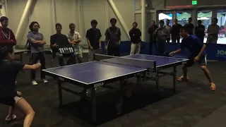 Table Tennis vs Lily Zhang @ Google