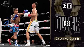 Mercito Gesta vs Joel Diaz Jr #QuickJabs