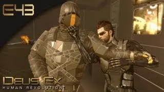 Deus Ex: Human Revolution [BLIND] - E43 - The TYM Offices Harbor Secrets (Gameplay)