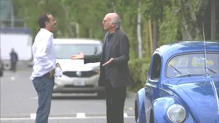 Larry David & Seinfeld getting coffee