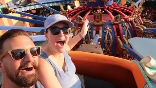 Disney Date Night At Magic Kingdom! | Rides, Budget Friendly Dining Options & Fantasyland Fireworks