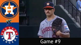 Astros VS Rangers Condensed Game 4/6/24