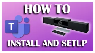 How to install and setting up Polycom video conference camera with Microsoft Teams