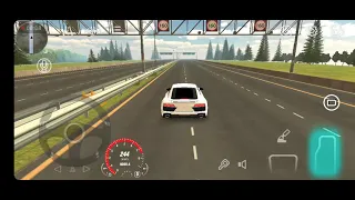 AUDI R8 run to 598 Km/h in car parking multiplayer