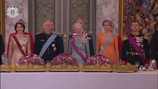 La Brabançonne : National anthem of Belgium | Royal visit Denmark 2017