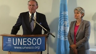 Jan Eliasson at UNESCO