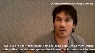 Ian Somerhalder fala sobre a última temporada de TVD [Legendado]