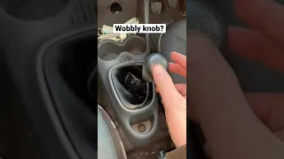 CityBug wobbly gear stick easy repair