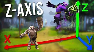 How The Z-Axis Works In Dota 2