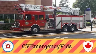 Hospital Fire Alarms - Saanich Ladder 3 Responding