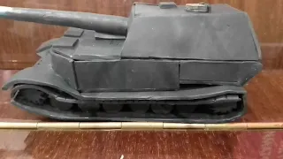 танк Фердинанд из пластилина