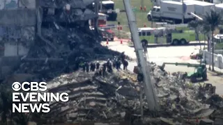 Search and rescue operation continues at collapsed condo building in Surfside, Florida