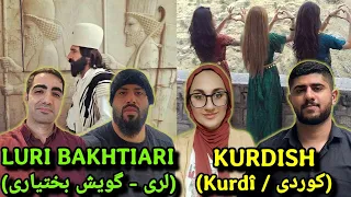 Similarities Between Kurdish and Luri (Bakhtiari dialect)
