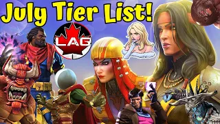 NEW JULY TIER LIST!! Dani Moonstar & Lady Deathstrike! New Above All Tier! Best Champs Ranked!- MCOC