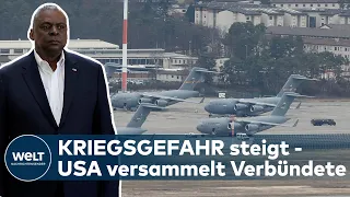 RUSSISCHE WELTKRIEGSDROHUNG: USA beraten sich in Ramstein mit 40 Verbündeten | WELT Analyse