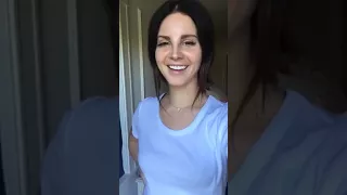 Lana Del Rey Instagram Livestream - 9/22/17 (Tour and Merch Info)