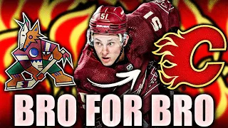 TROY STECHER TO THE FLAMES, THE CALGARY CANUCKS ARE REAL + RITCHIE BROTHERS TRADED FOR EACH OTHER