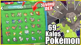 Cómo Capturar Los 69 (7u7) Pokémon de Kalos en X y Y - Full LivingDex